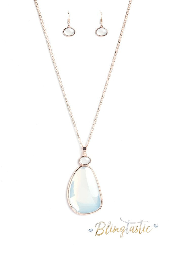 Geometric Glow - Rose Gold