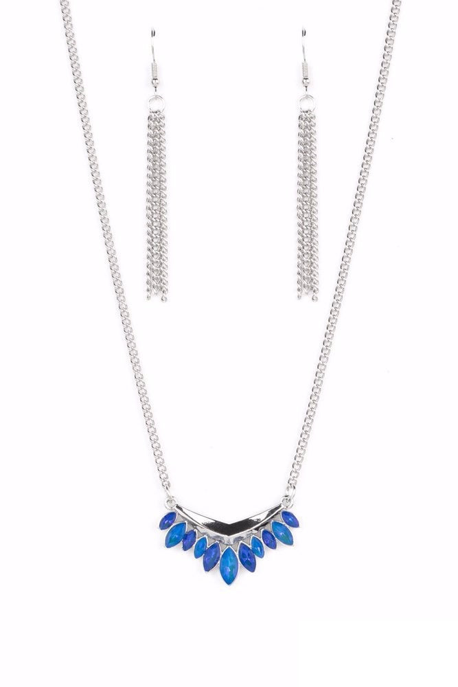 Flash of Fringe - Blue