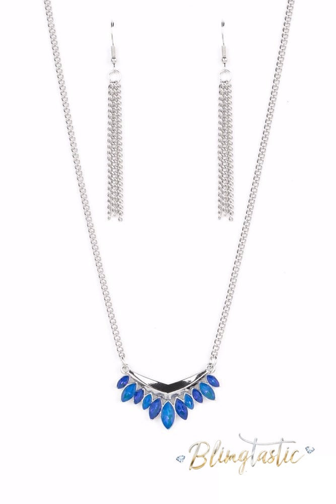 Flash of Fringe - Blue