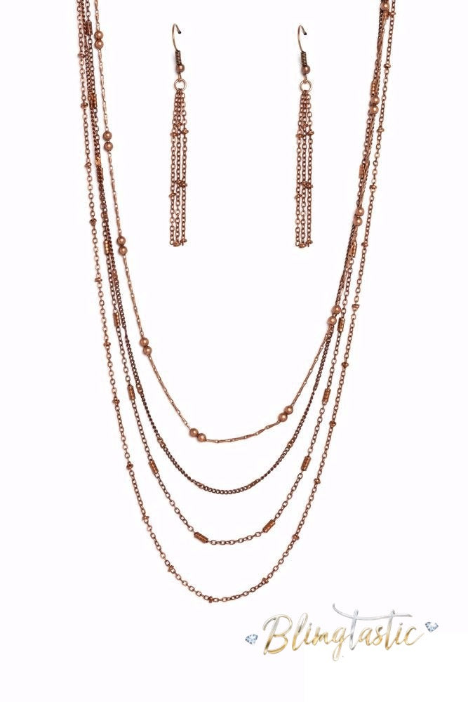 Studded Shimmer - Copper