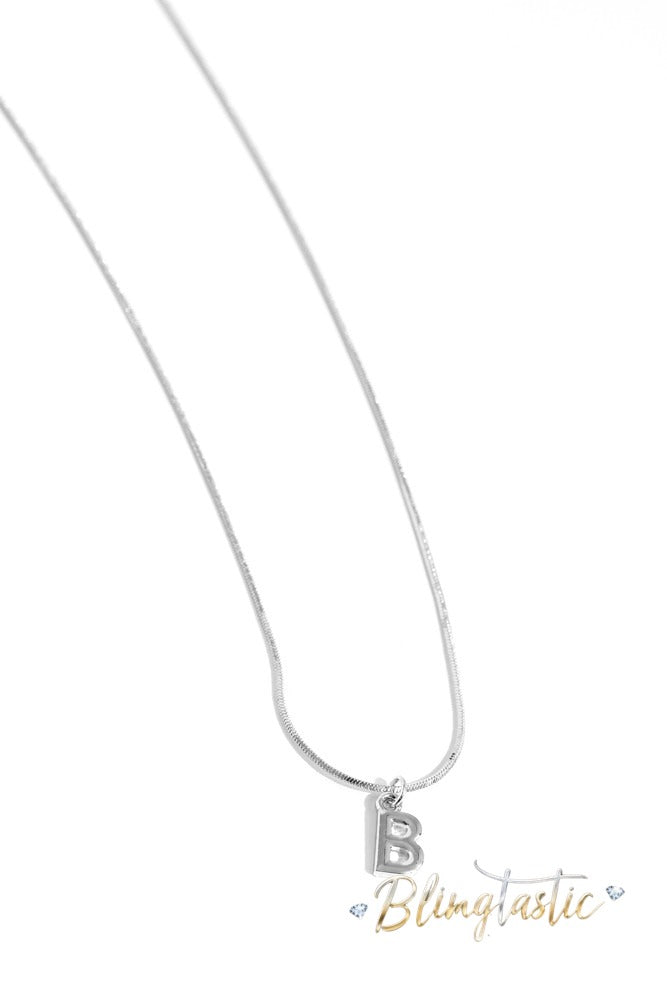 Seize the Initial - Silver - B