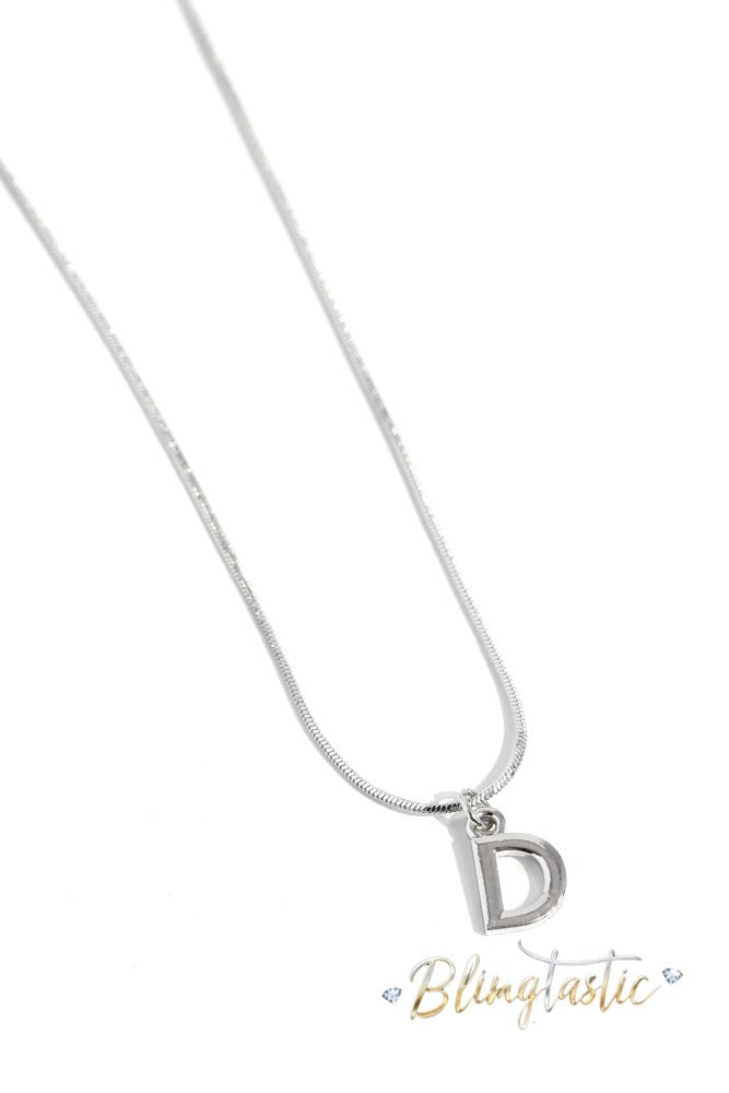 Seize the Initial - Silver - D