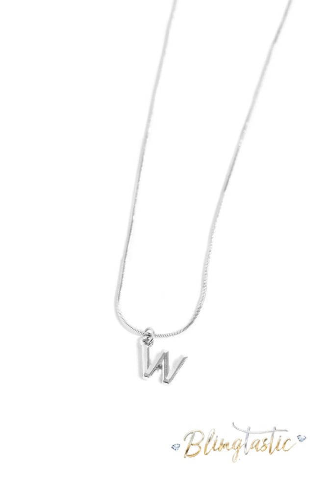 Seize the Initial - Silver - W