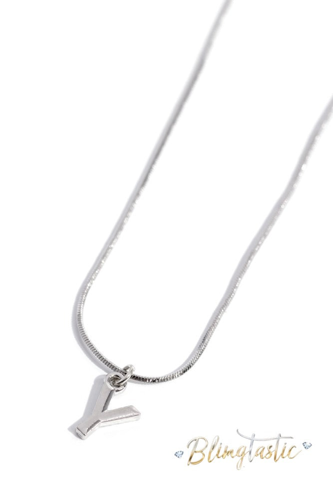Seize the Initial - Silver - Y