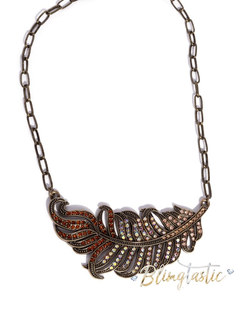Fancy Feather - Brass
