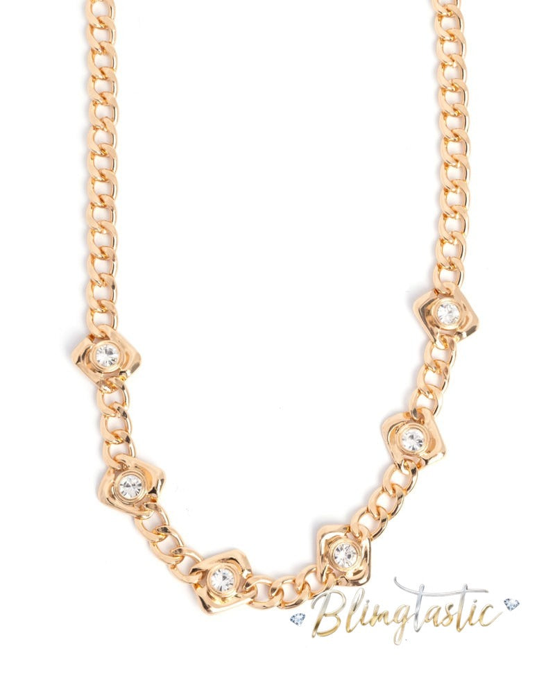 Square Silhouette - Gold