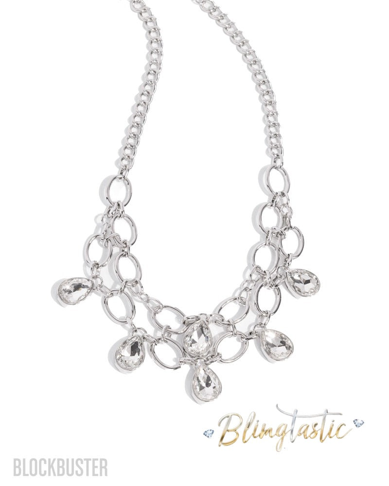Show-Stopping Shimmer - White