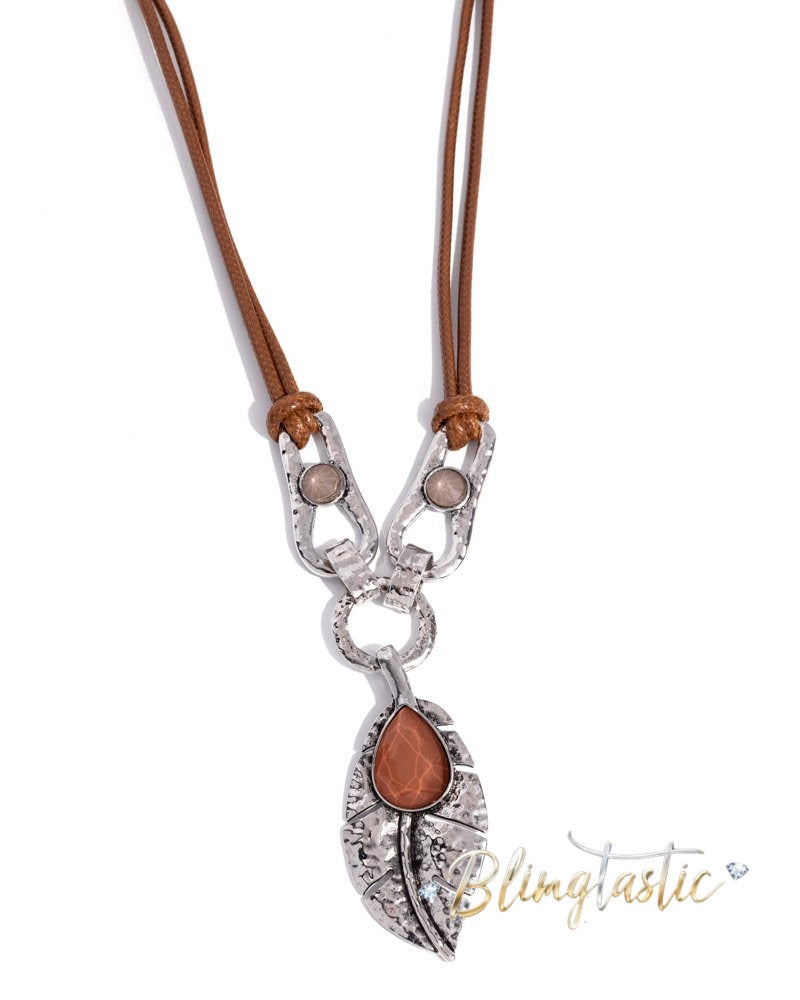 Fierce Feather - Brown