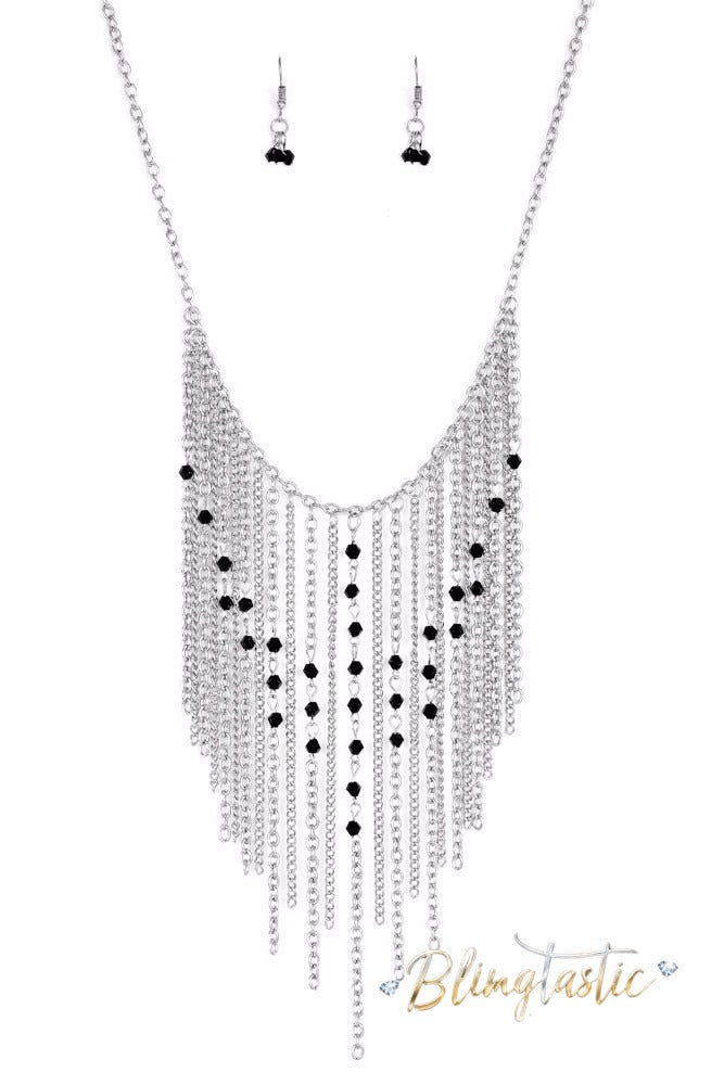First Class Fringe - Black