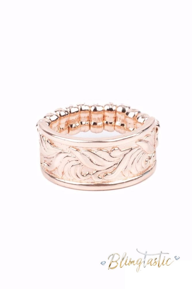 Billowy Bands - Rose Gold