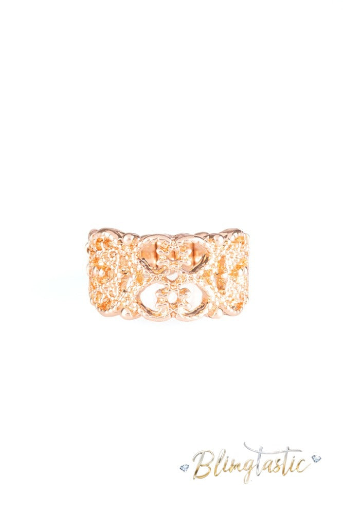 Tell Me How You Really FRILL - Rose Gold