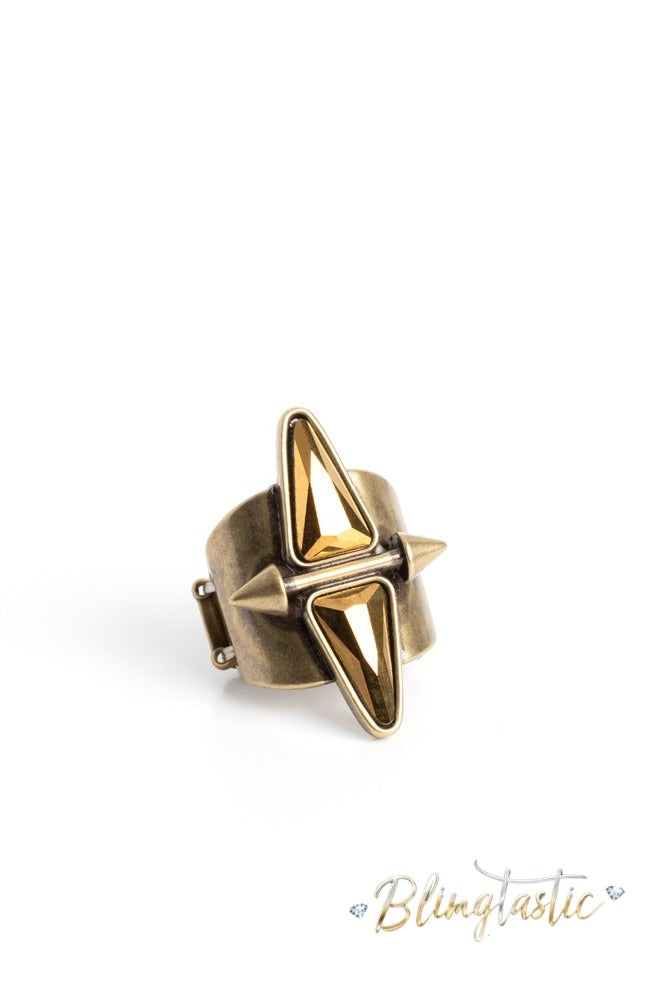 Combustible Compass - Brass