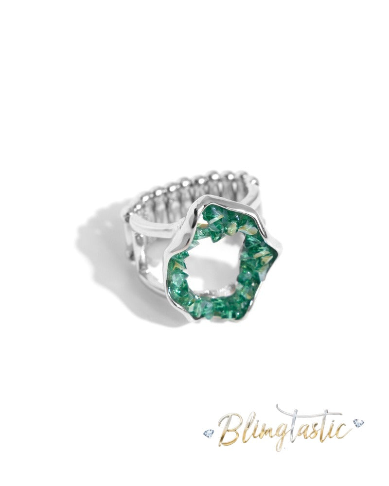 Geode Grace - Green