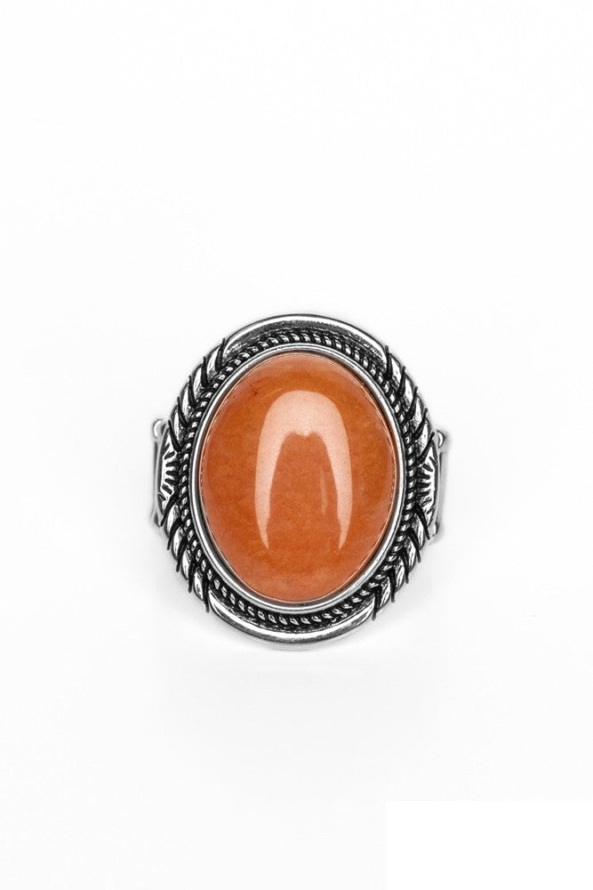 Stone Terrarium - Orange