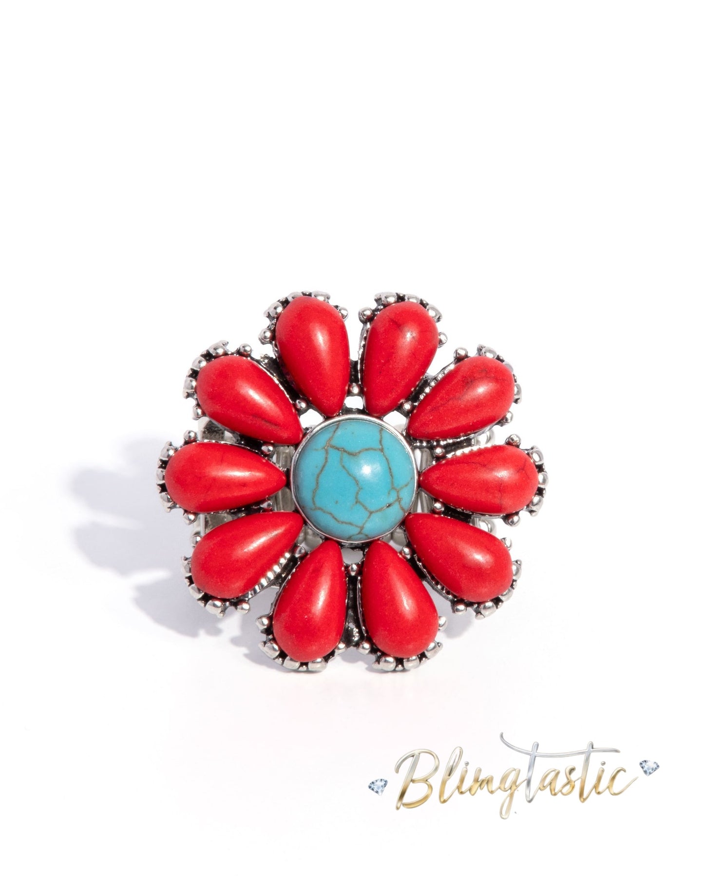 Firm Florals - Red