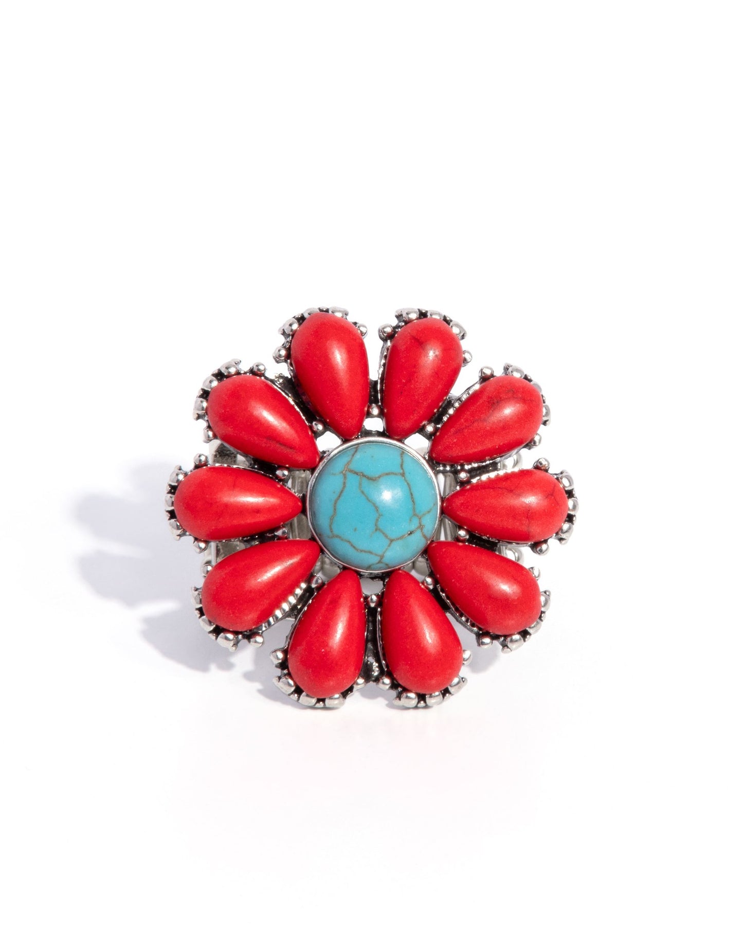 Firm Florals - Red