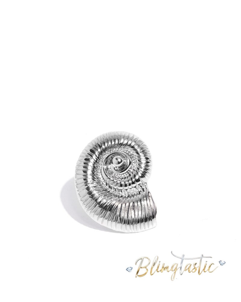 Shipwrecked Shell - Silver