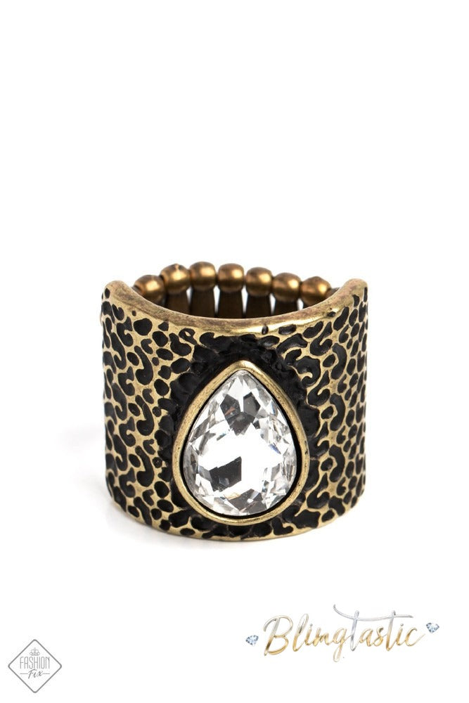 Singed Shape - Brass