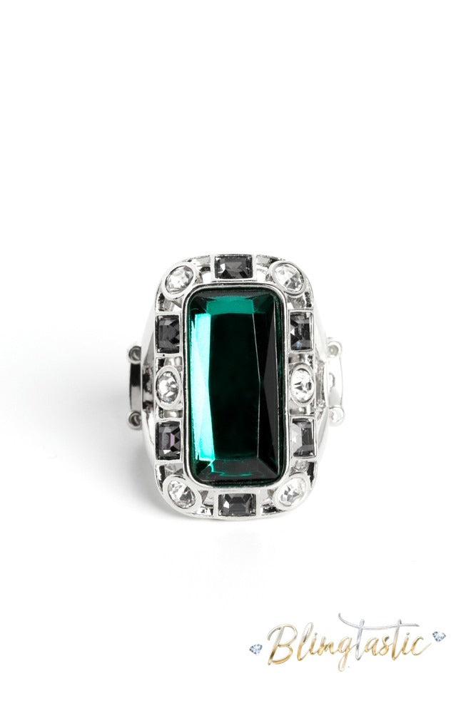 Radiant Rhinestones - Green