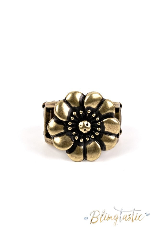 Floral Farmstead - Brass