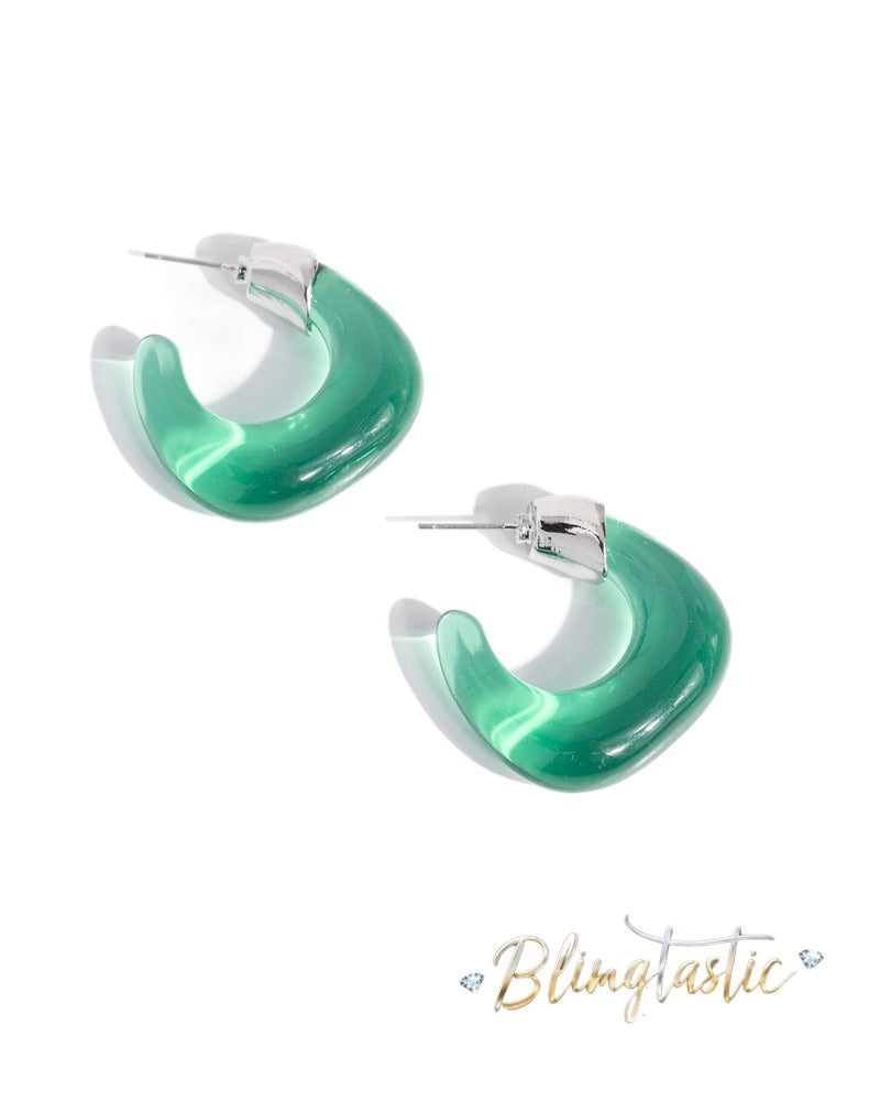 Clear Charm - Green