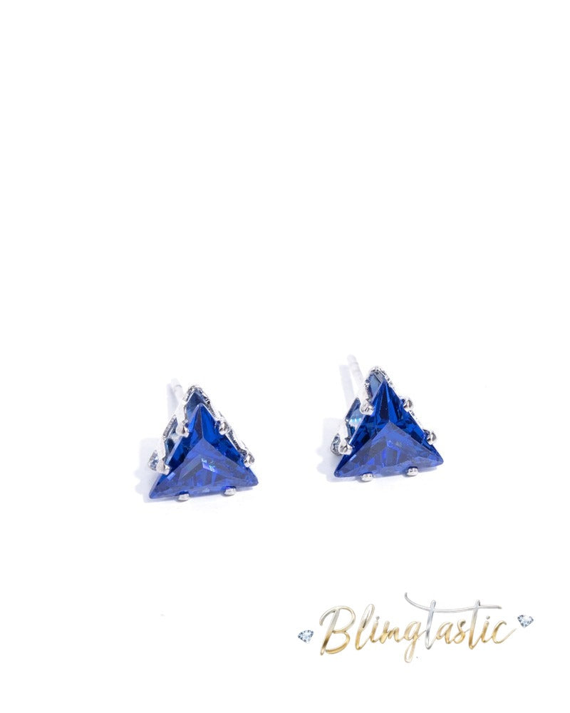 Triangular Twinkle - Blue