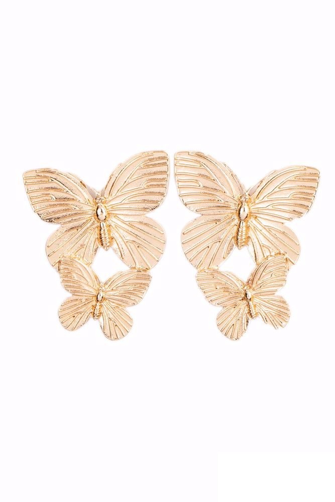 Blushing Butterflies - Gold