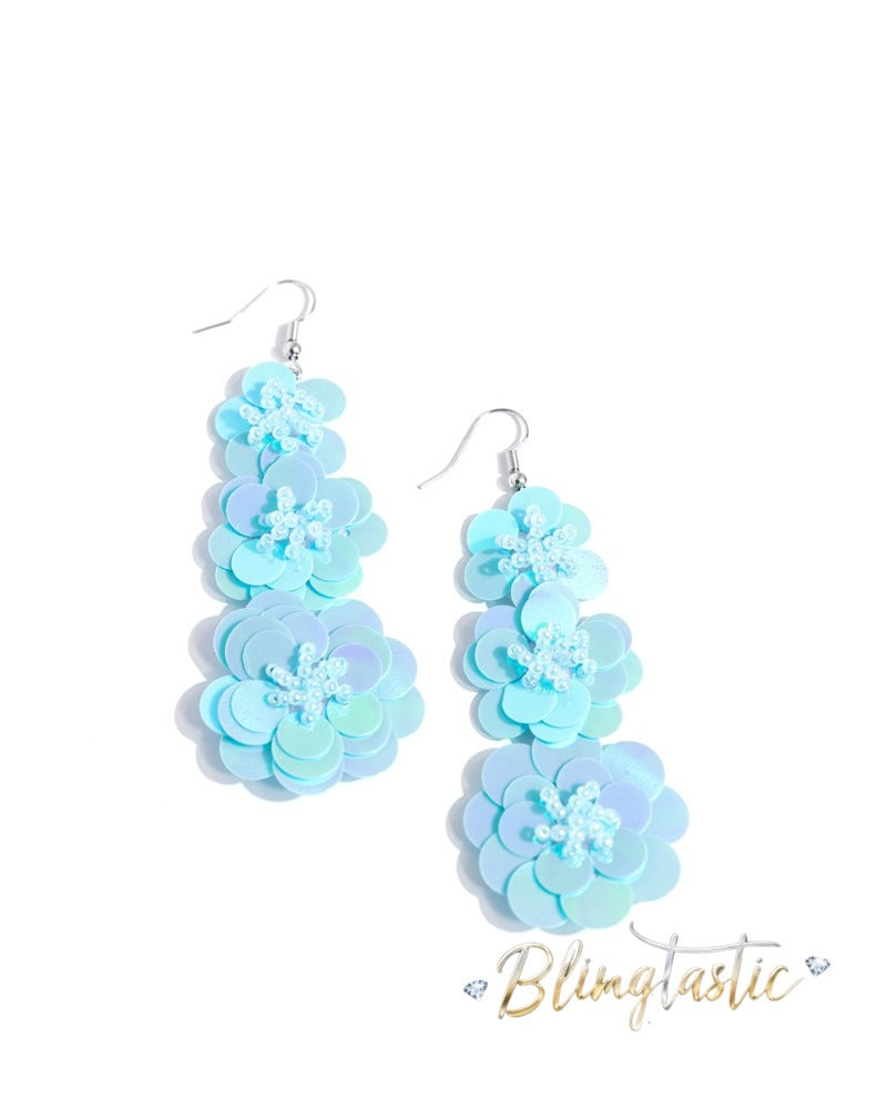 Beaded Bouquet - Blue