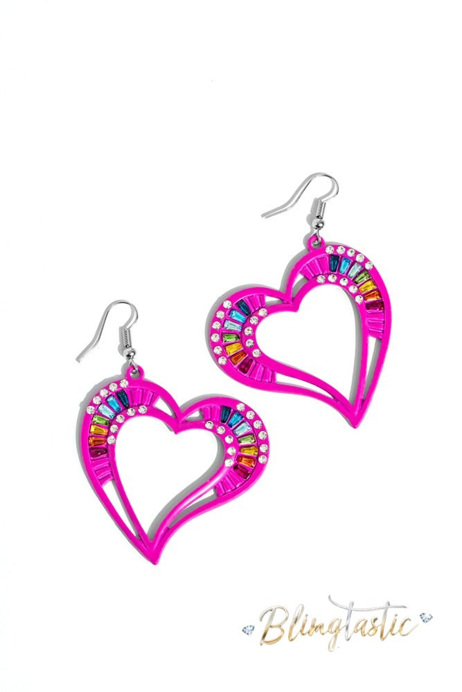 Embellished Emeralds - Pink