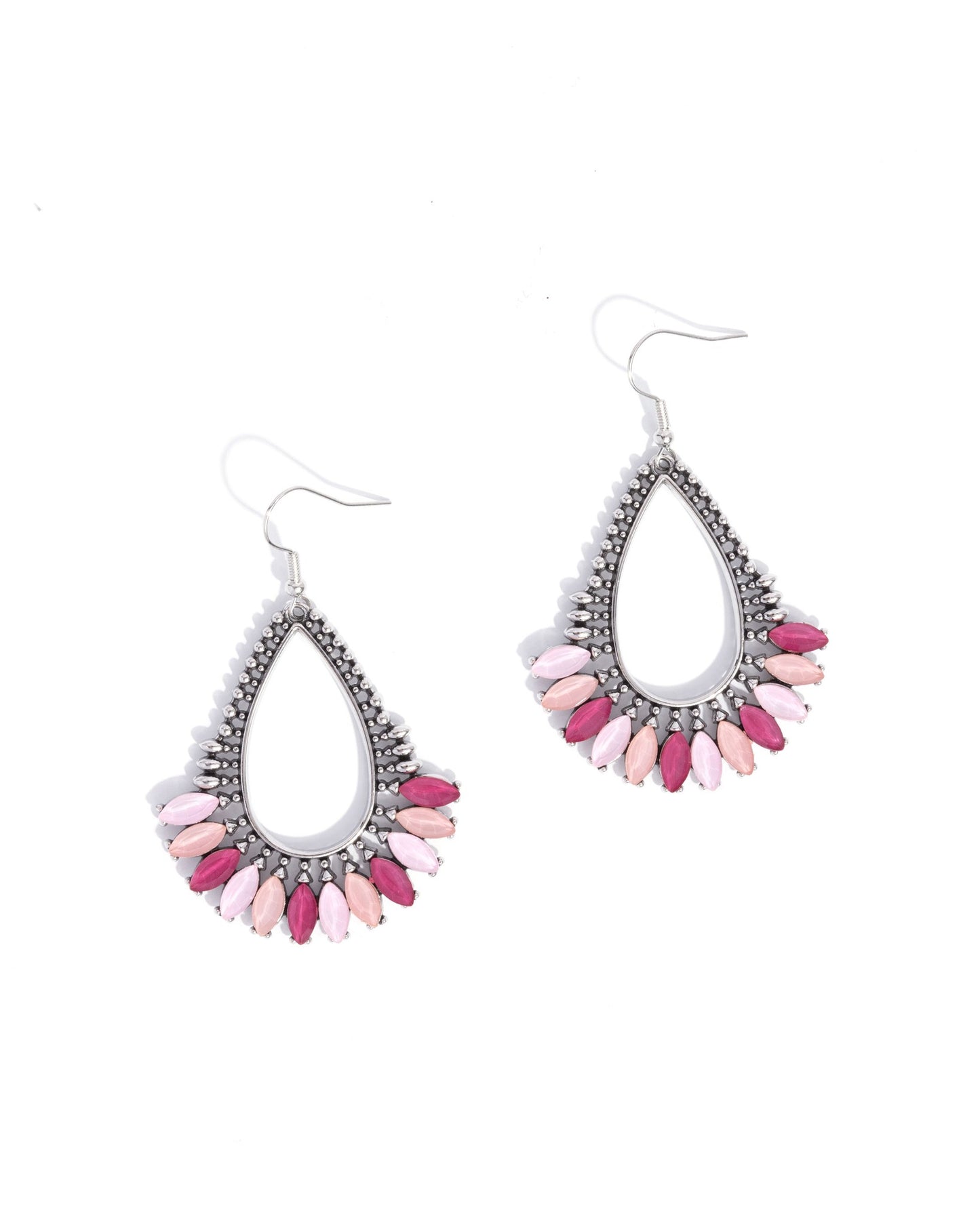 Pronged Pattern - Pink
