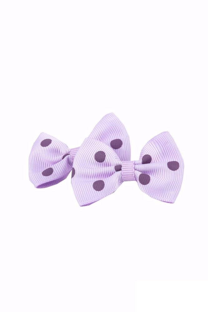 Polka Dot Drama - Purple