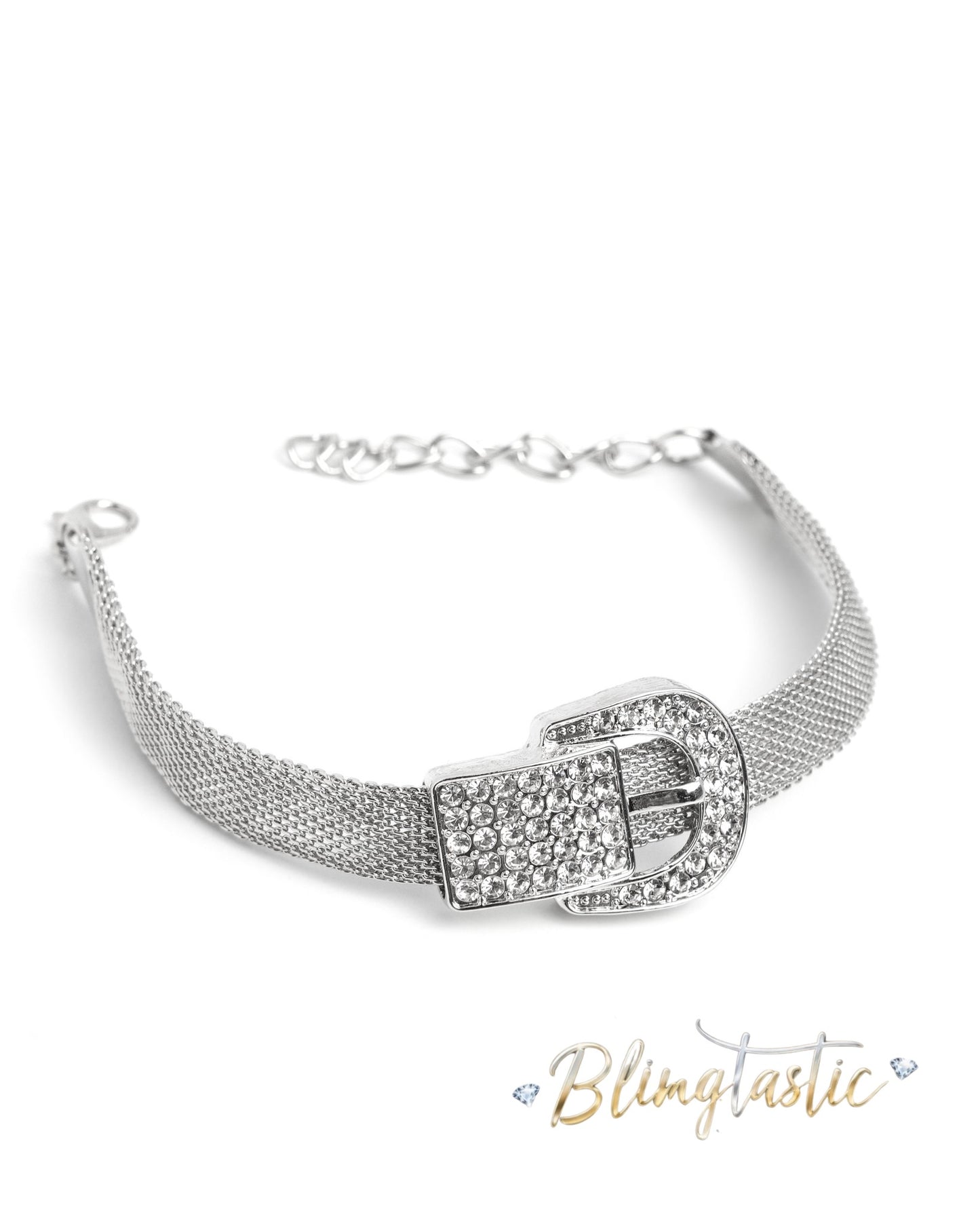 Boldly Buckled - White
