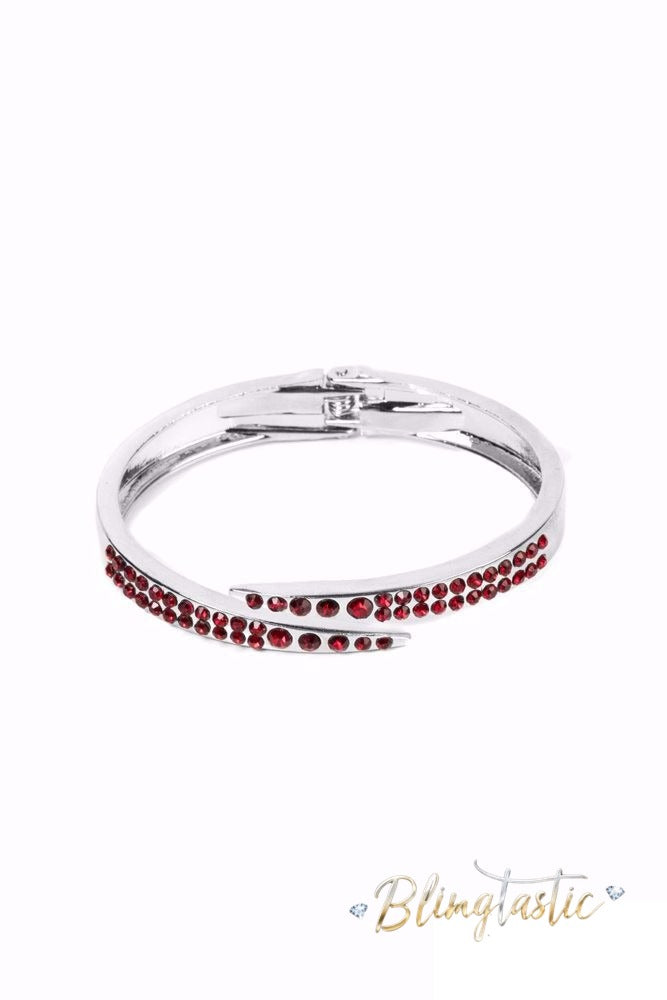 Sideswiping Shimmer - Red
