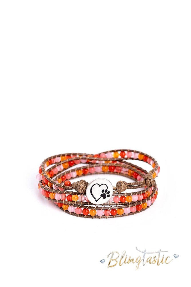 PAW-sitive Thinking - Orange