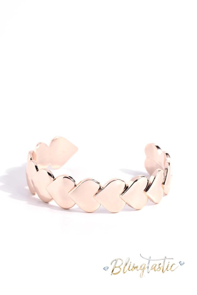 Hearts Galore - Rose Gold