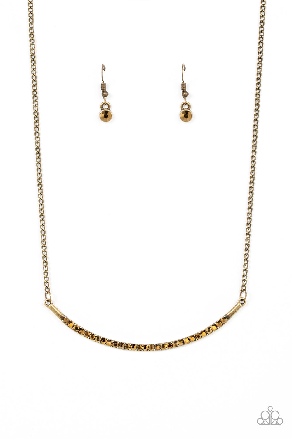 Collar Poppin Sparkle-Brass