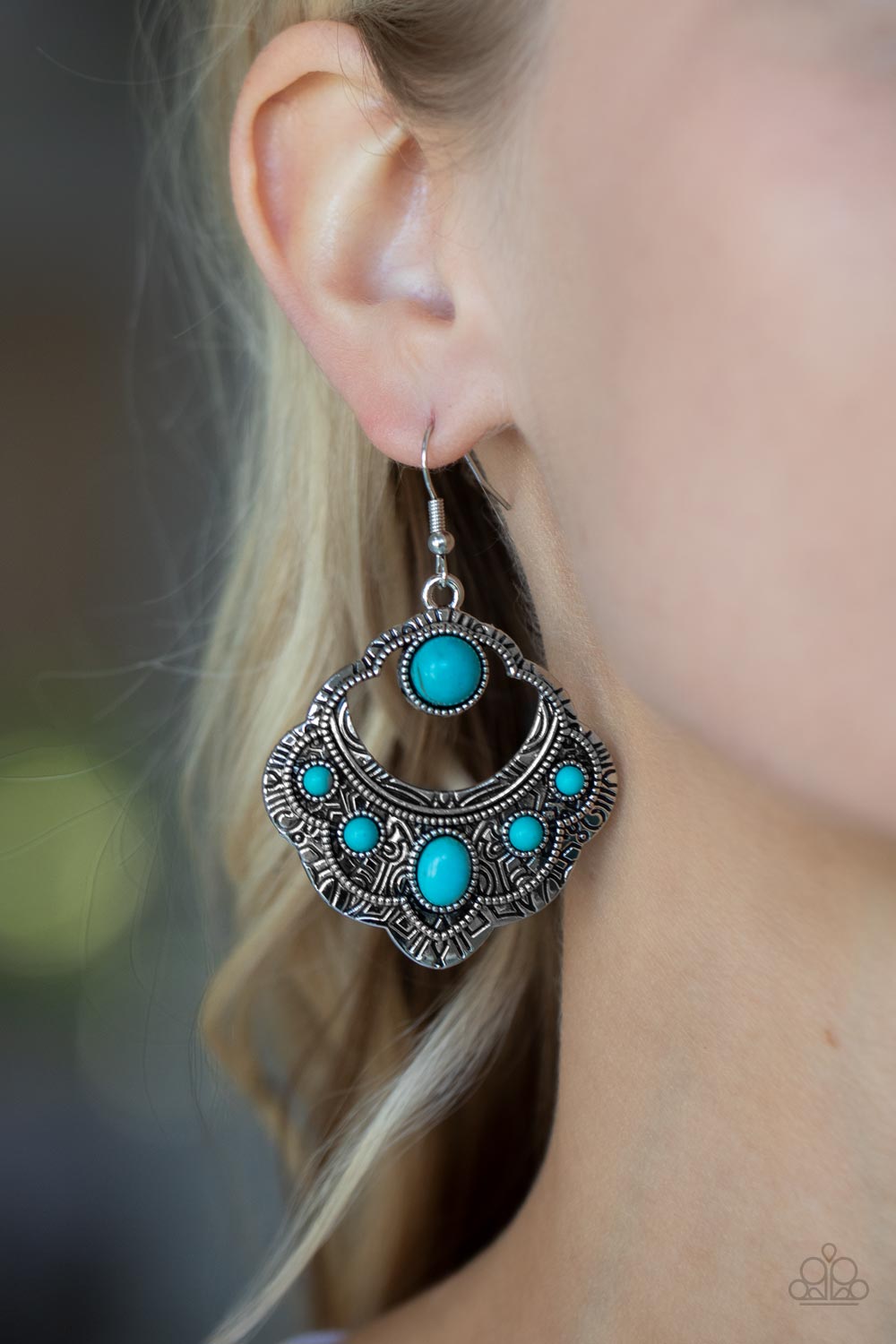 Saguaro Sunset Earring