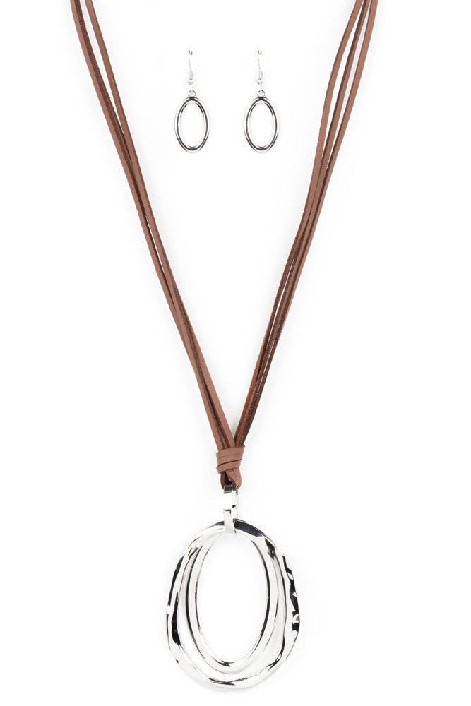 Long OVAL-due - Brown
