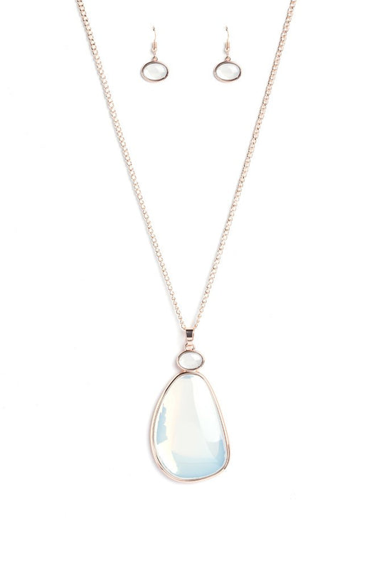 Geometric Glow - Rose Gold