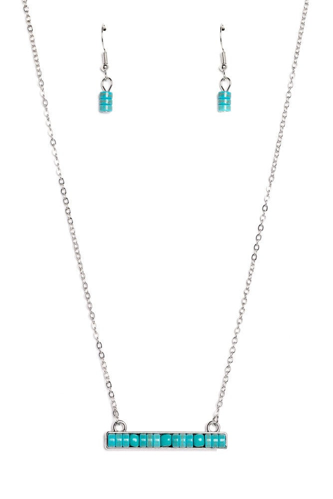 Barred Bohemian - Blue