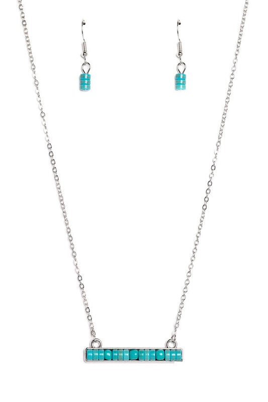 Barred Bohemian - Blue