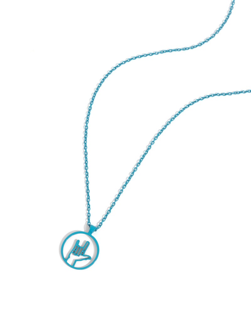 Abstract ASL - Blue