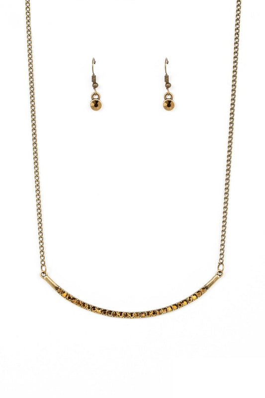 Collar Poppin Sparkle - Brass