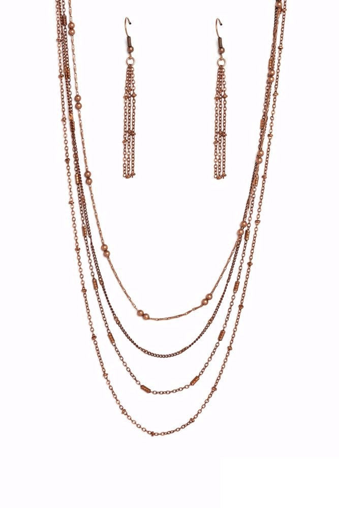 Studded Shimmer - Copper