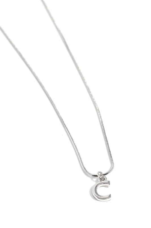 Seize the Initial - Silver - C