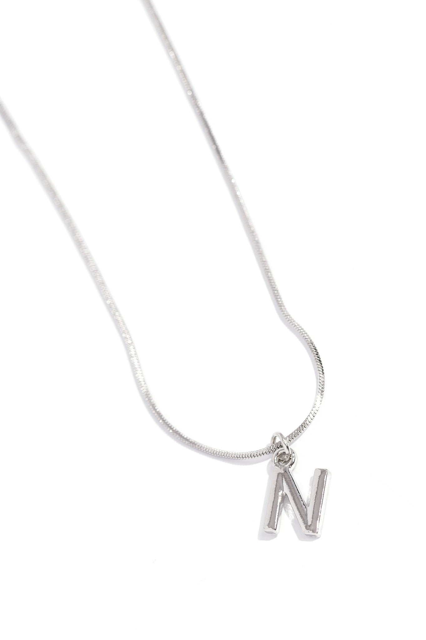Seize the Initial - Silver - N