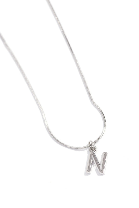 Seize the Initial - Silver - N