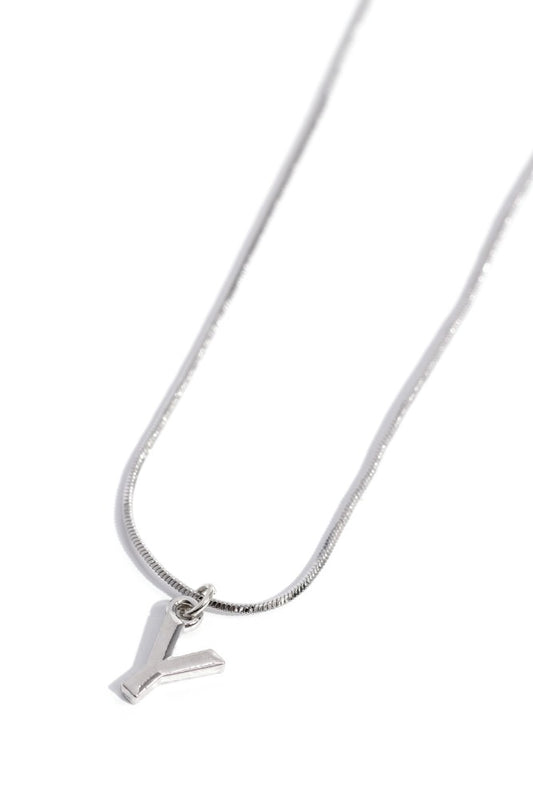 Seize the Initial - Silver - Y