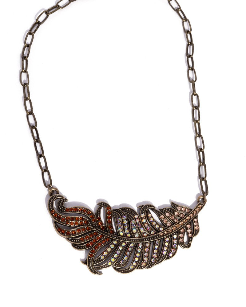 Fancy Feather - Brass