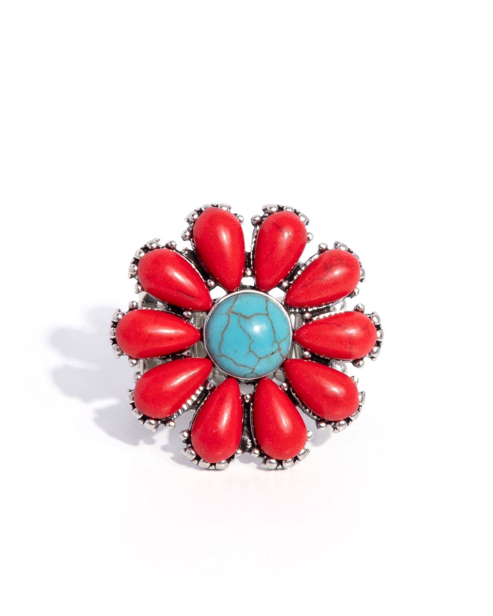 Firm Florals - Red